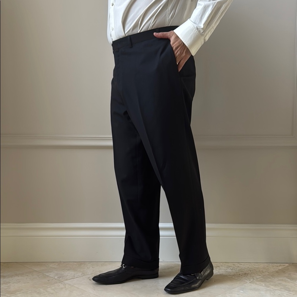 Ralph Lauren Black Dress Pants with Tailored Fit